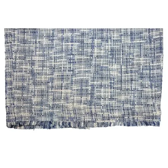 Calvin Klein Women's Tweed Pencil Skirt in Cream Blue Multi